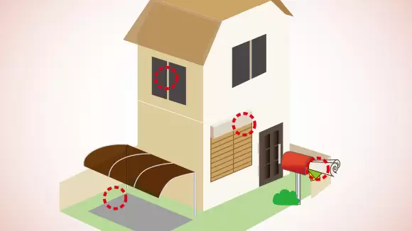 「留守がどうか分かる家」が狙われやすい