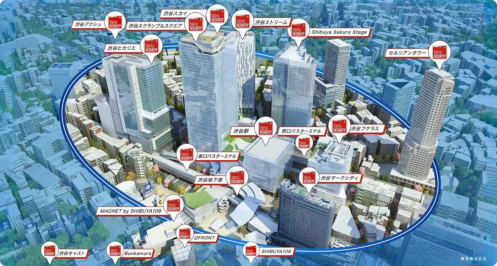 渋谷エリアセキュリティ