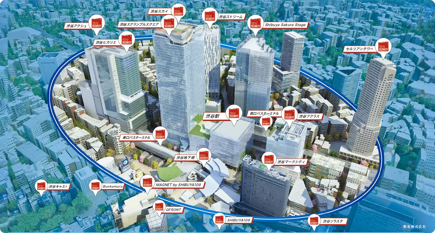 渋谷エリアセキュリティ