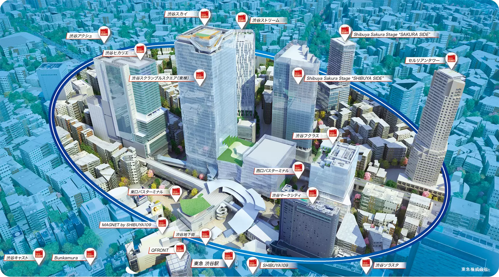 渋谷エリアセキュリティ