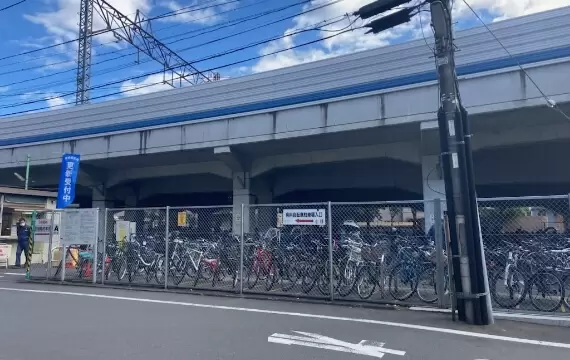 東急線駐輪場