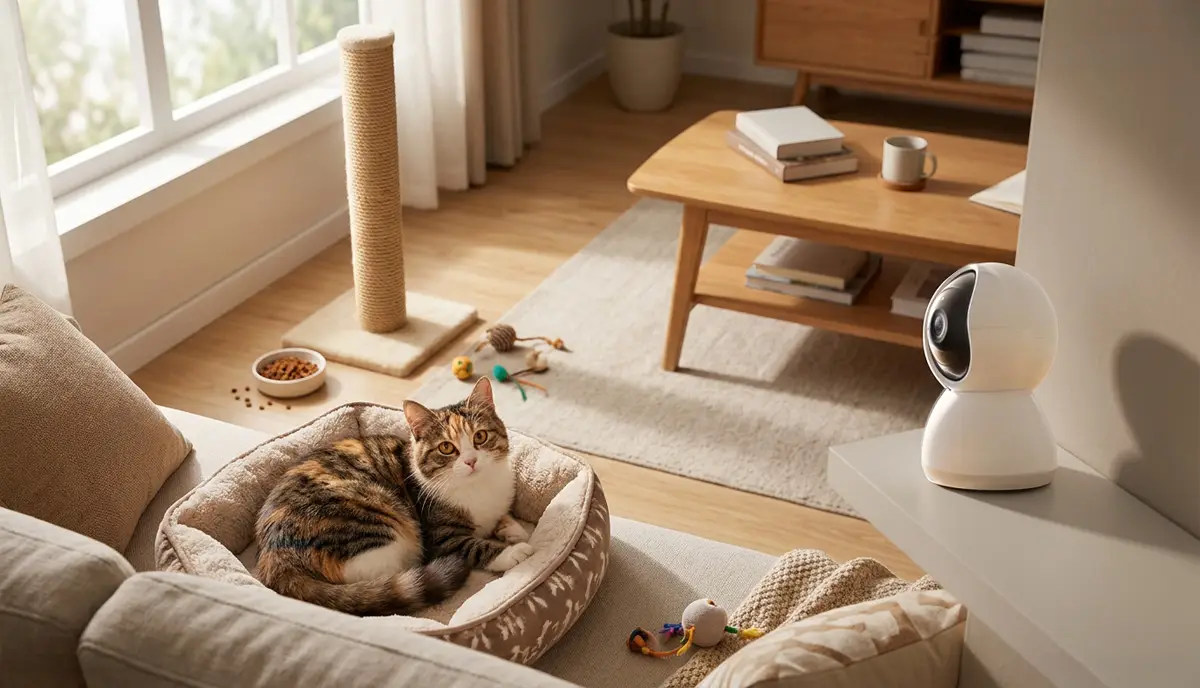ペットの見守り